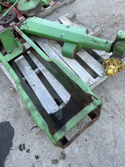 John Deere B skid lot
