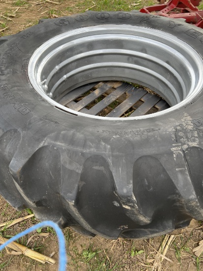 18.4X34 tire/rim