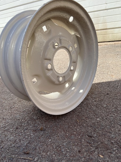 Lawn tire rim