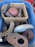Box lot of used IH parts