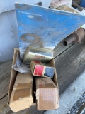 Box lot of IH tractor parts