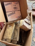Box lot of new engine bearings & misc