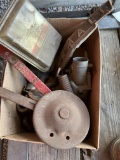 IH parts box lot