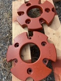 Front wheel weights