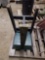 Cast iron sink with wooden legs