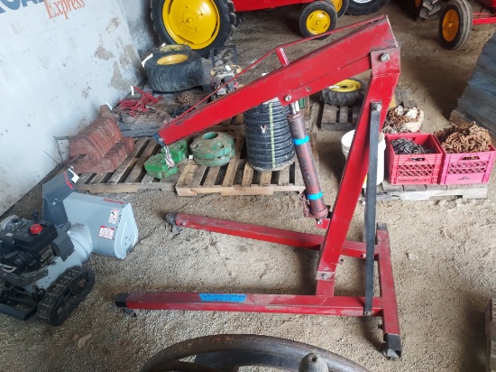 Heavy duty engine hoist