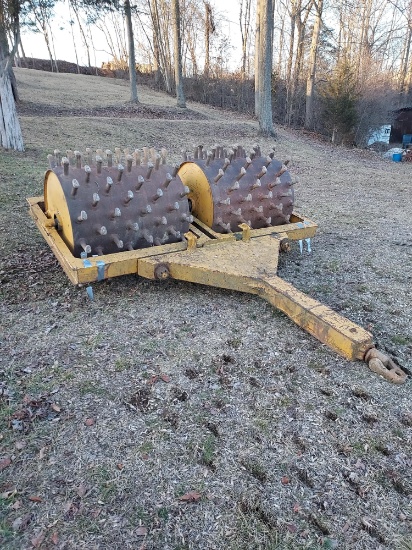 8' Tampo sheep's foot roller