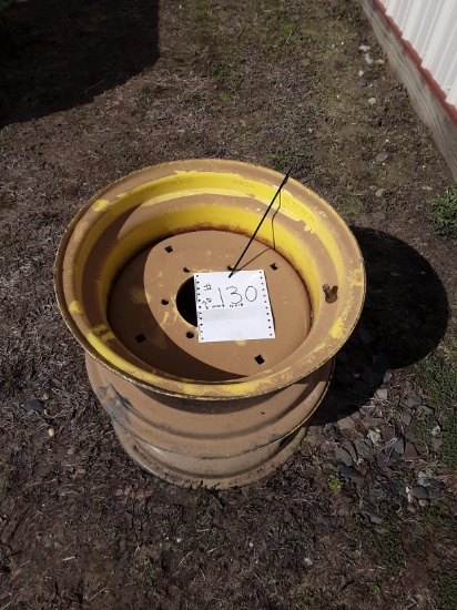 Set of John Deere rims 6 lug 16x18