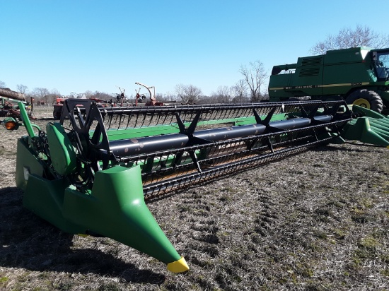 JD 925 25 ft grain head
