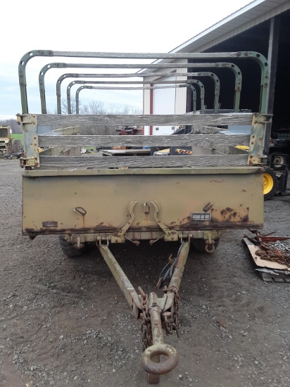 Army wagon with pindel hitch
