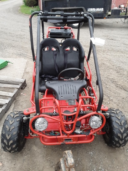 Tao motor two-seater go kart runs , like new