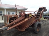 One row FMC sweet corn Harvester