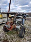 Hale irrigation pump on cart.