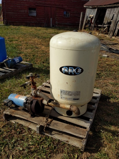 Flex pro 2 pressure tank w/pump