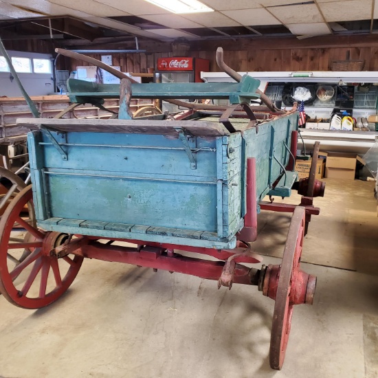 Horse drawn wagon