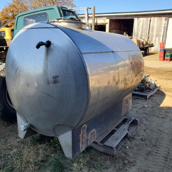 Stainless Steel Tank, Valves, Pipes, etc...