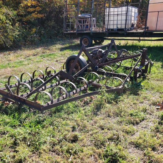 IH 15' spring tooth harrow