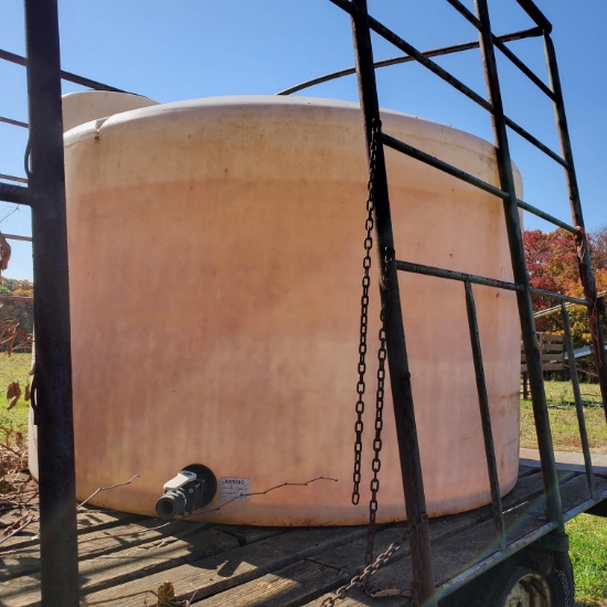 1550g water tank.