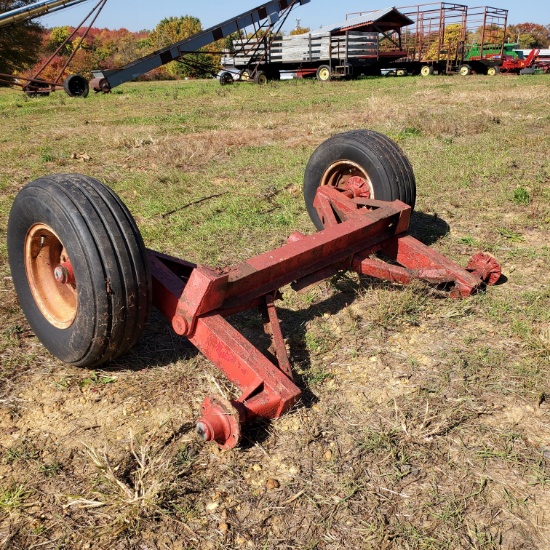 Walking beam suspension