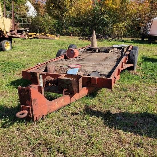 Pintle hitch trailer.