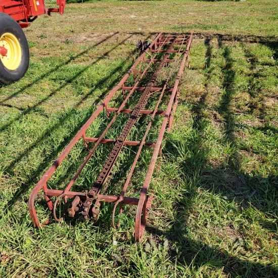 Square bale electric elevator