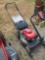 Honda push mower with bagger