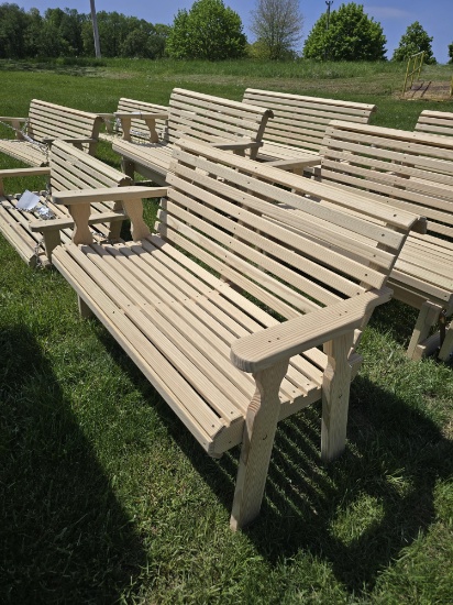 Park bench 4'
