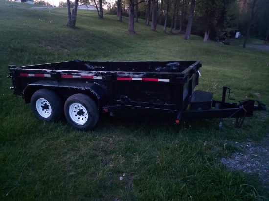 Dump trailer 12'