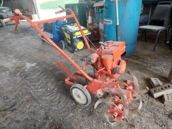 Simplicity walk behind rototiller