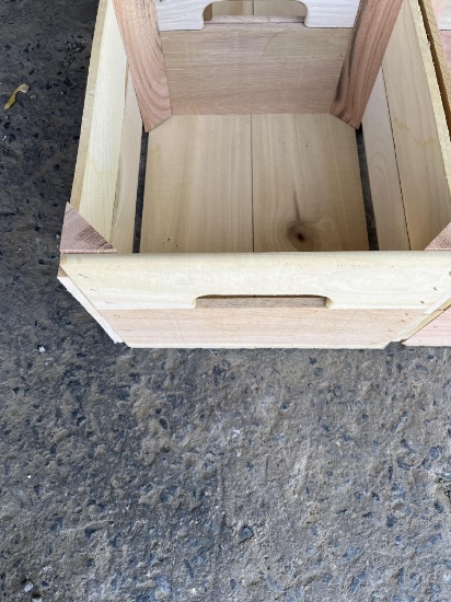 Wooden fruit boxes Brand new!!