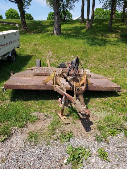 10' woods pull type mower