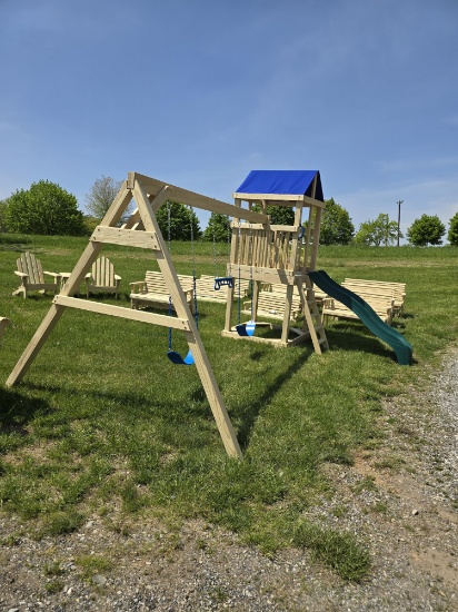 Amish built  Brand New Swing set