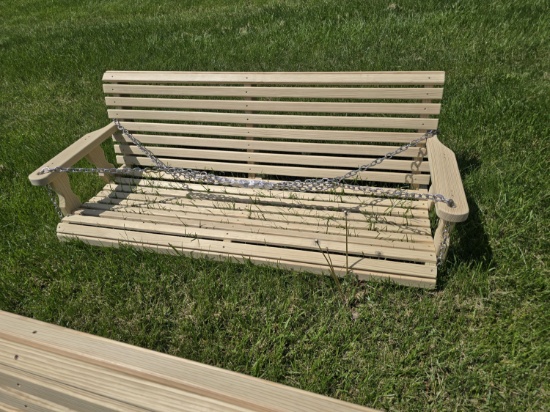 Porch swing 5'