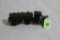 Gasoline Motor oil cast iron toy truck with trailer and tin wheels