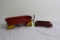 1930's Comet toy wagon & Vintage red toy wagon