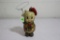 Cow puncher Porky Pig tin wind up toy