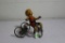 Kiddy Cyclist child tricycle tin wind up toy