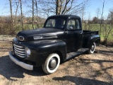 1949 Black Ford Truck F-1
