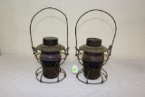 (2) Hand Lamps St. Louis USA