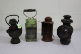 The Neverout kerosene lamp, Metallwerke G. Frankfurt AM, train light, N. Gento #6 kerosene lamp