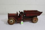 old toy dump truck