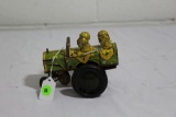 Jumpin Jeep tin wind up toy