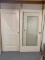 doors, glass front and wooden