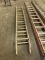 aluminum extension ladder