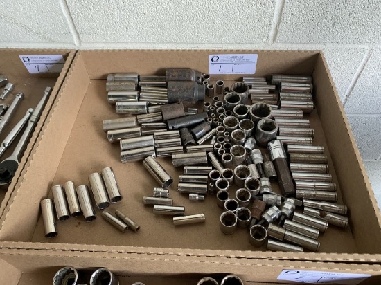 assortment of sockets