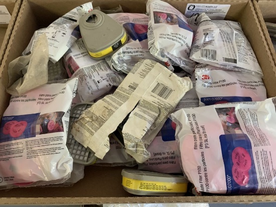 assortment of 3M particulate filter P100