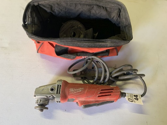 Milwaukee  4.5" grinder