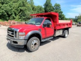 2009 Ford F550 XLT Super Duty dump truck, mileage - 158,706 VIN- 1FDAF56R59EA66500