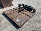 brush hog attachment for skid steer