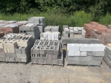 (9) skids of cinder blocks